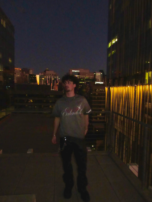 Extended T-Shirt Grey