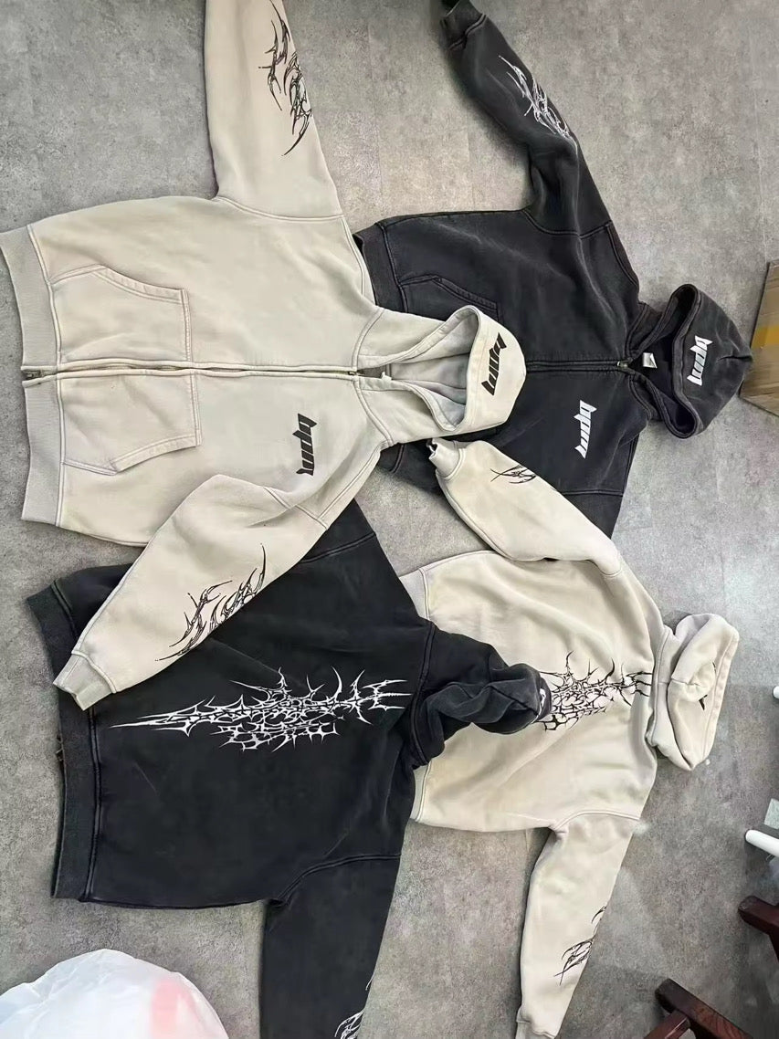 Slash Tan Zip-up