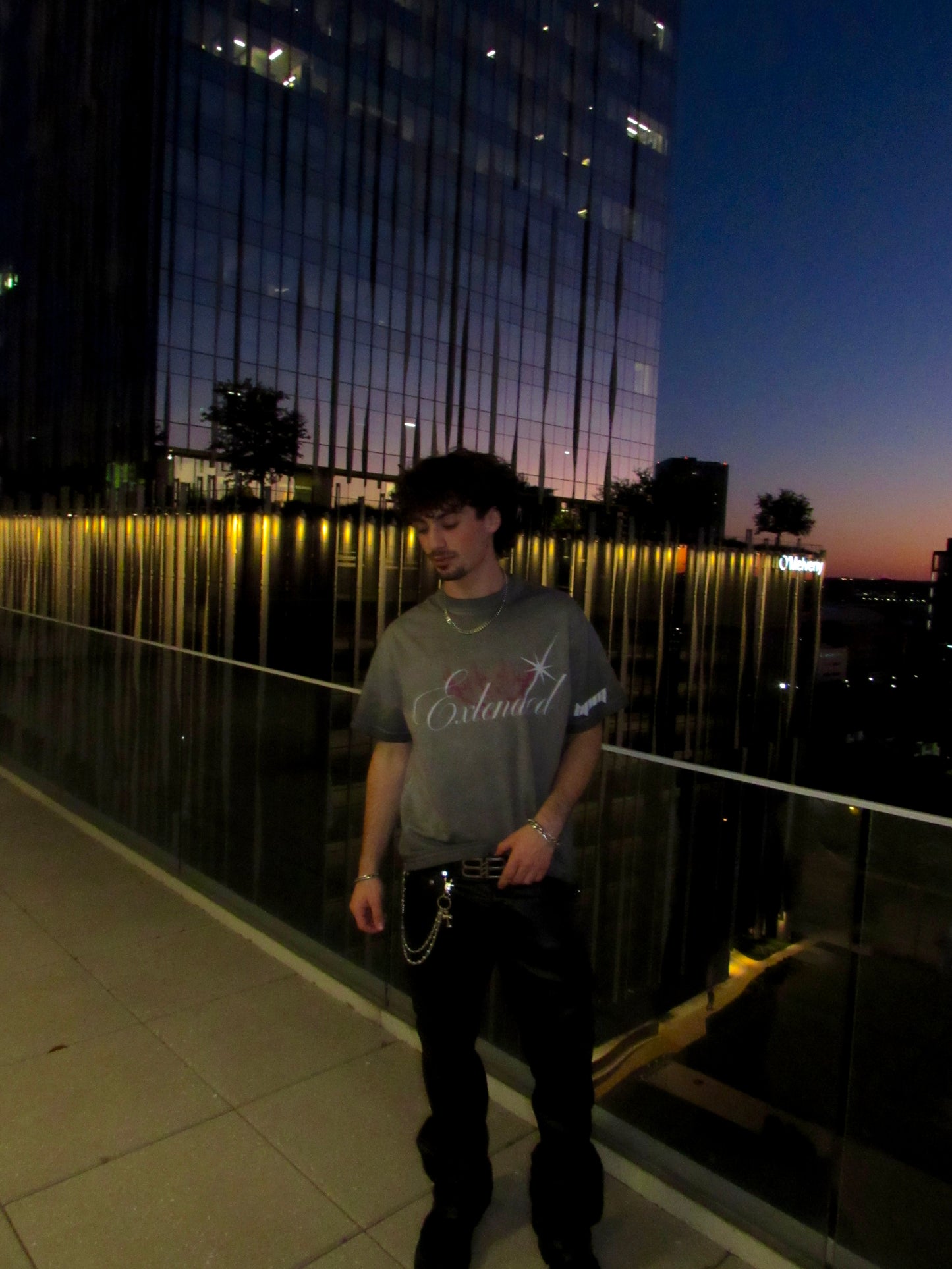 Extended T-Shirt Grey