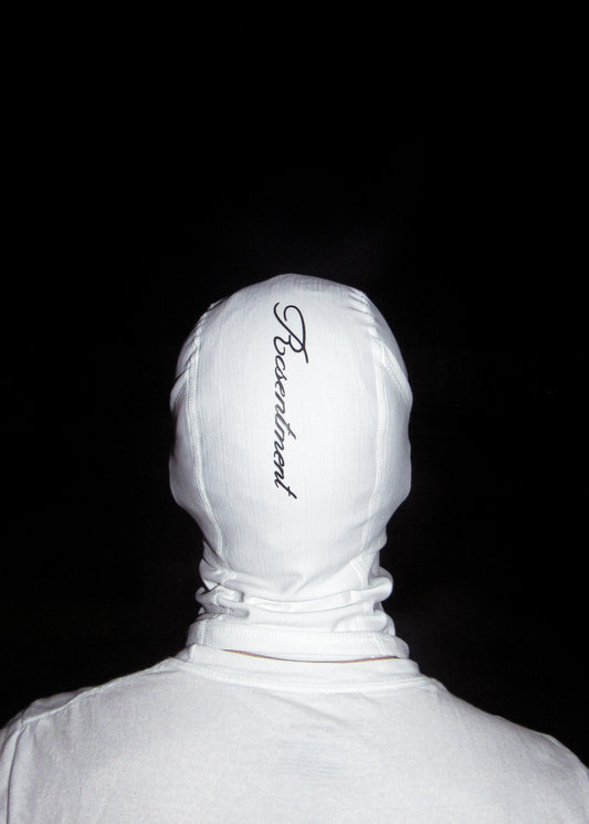 Resentment Ski Mask White