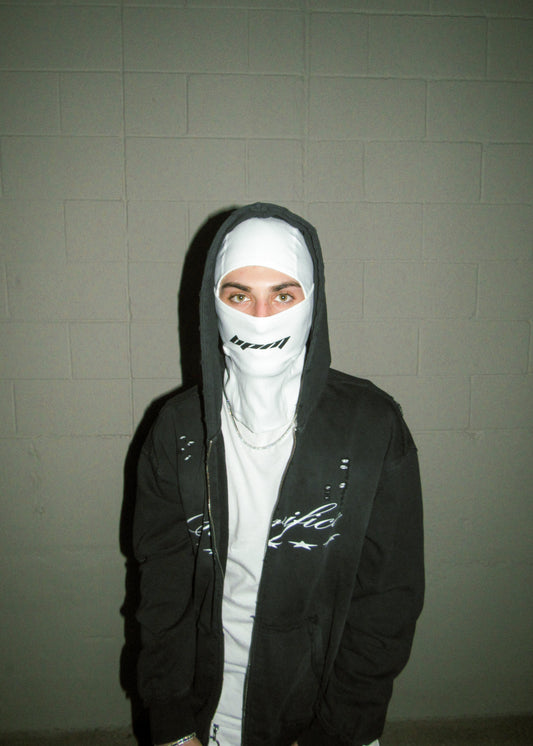 Resentment Ski Mask White