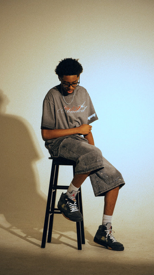 Extended Vitals T-shirt Grey