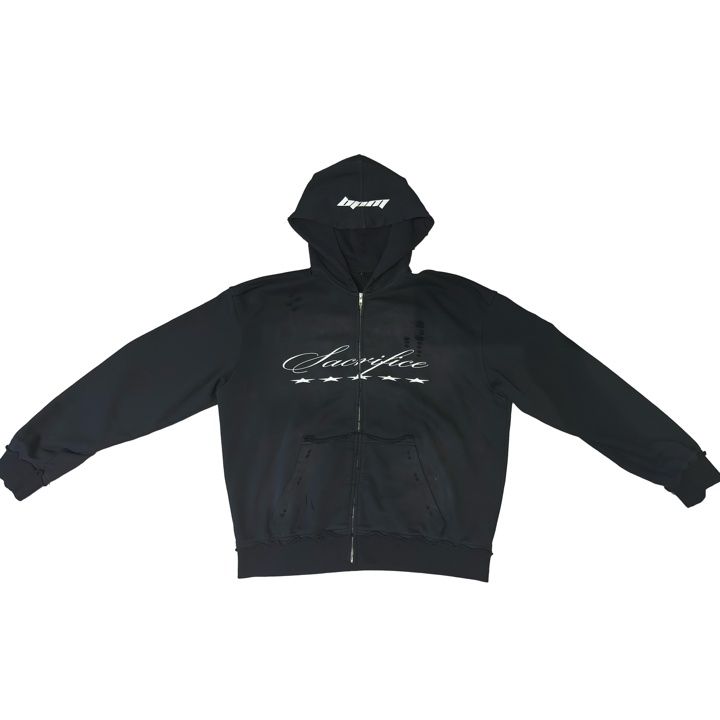 Sacrifice Zip-up Black
