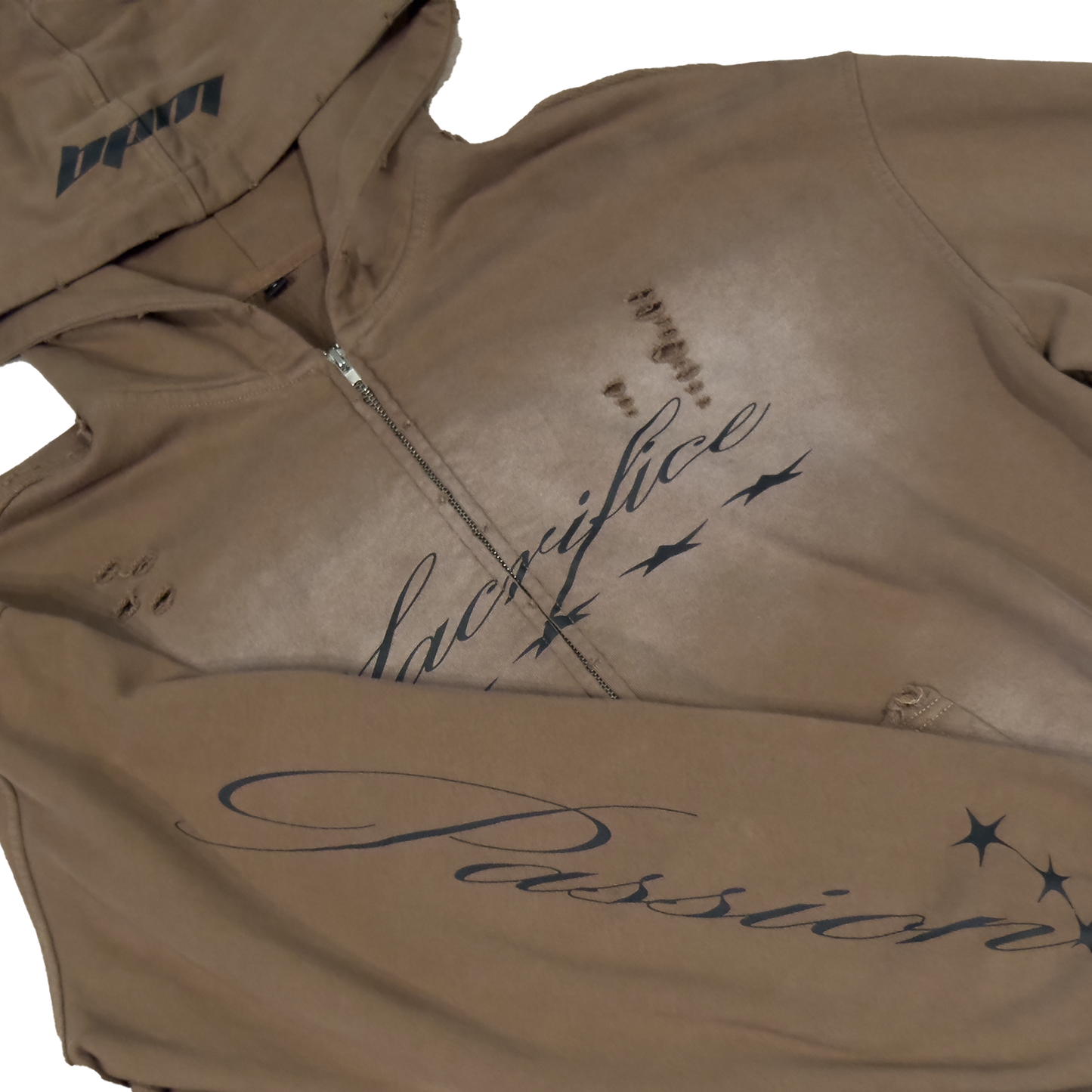 Sacrifice Zip-up Brown