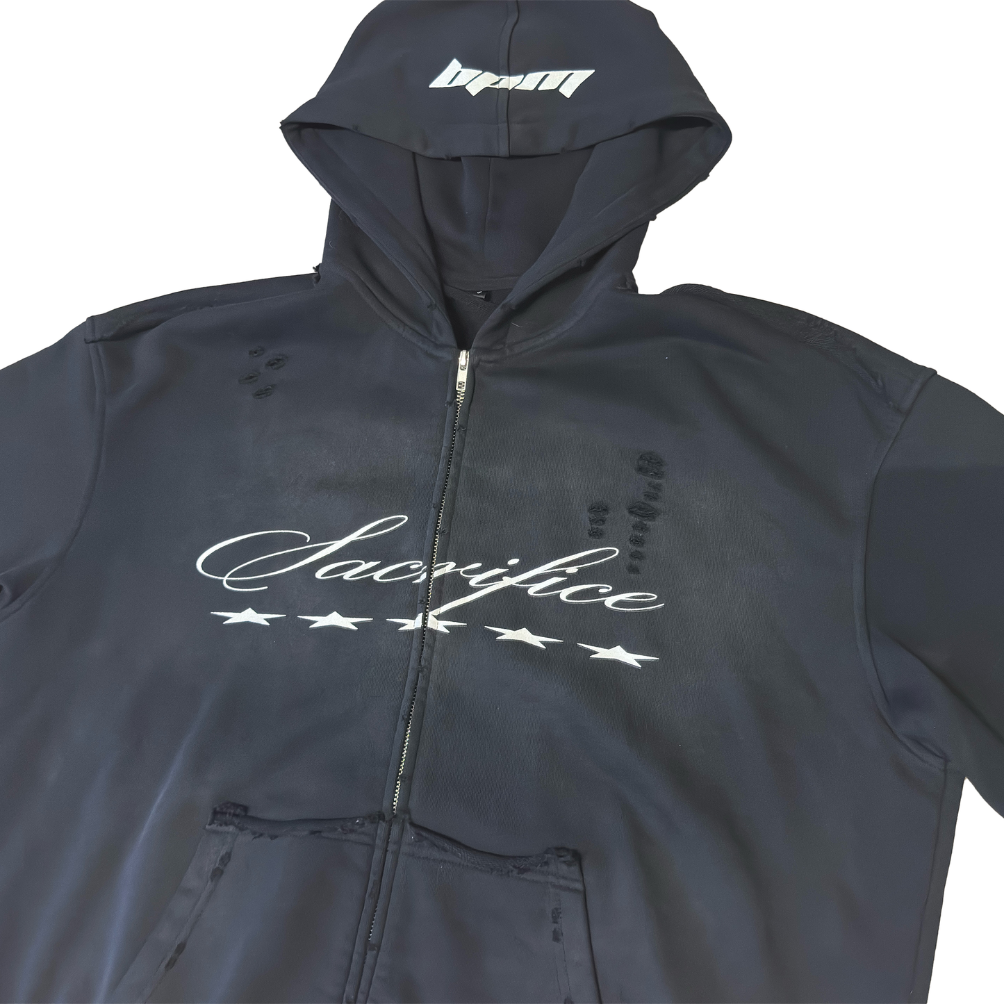 Sacrifice Zip-up Black