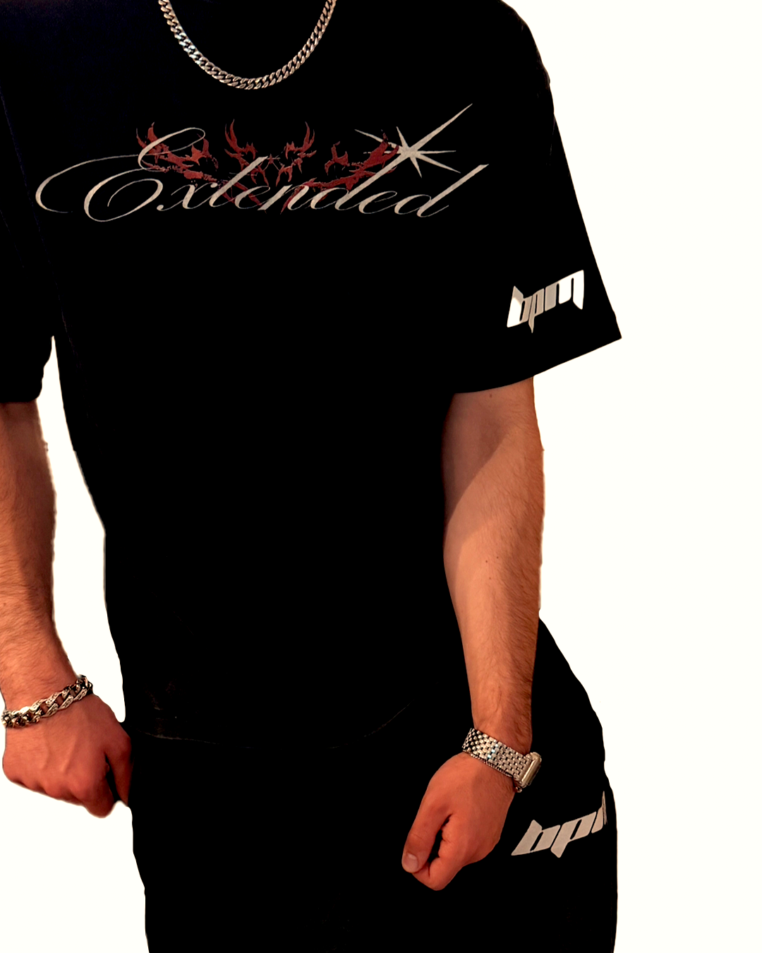 Extended Vitals T-Shirt Black